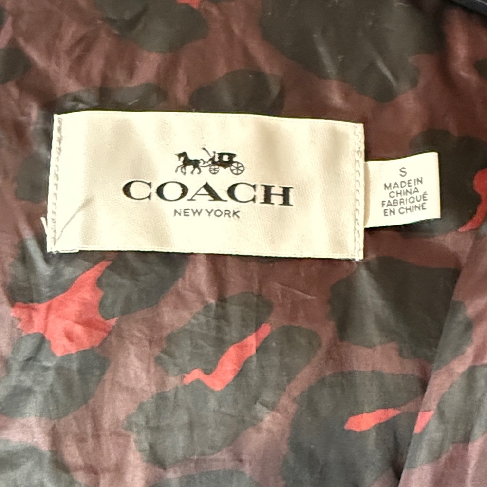 Coach Cherry Red Puffer Jacket - image 4